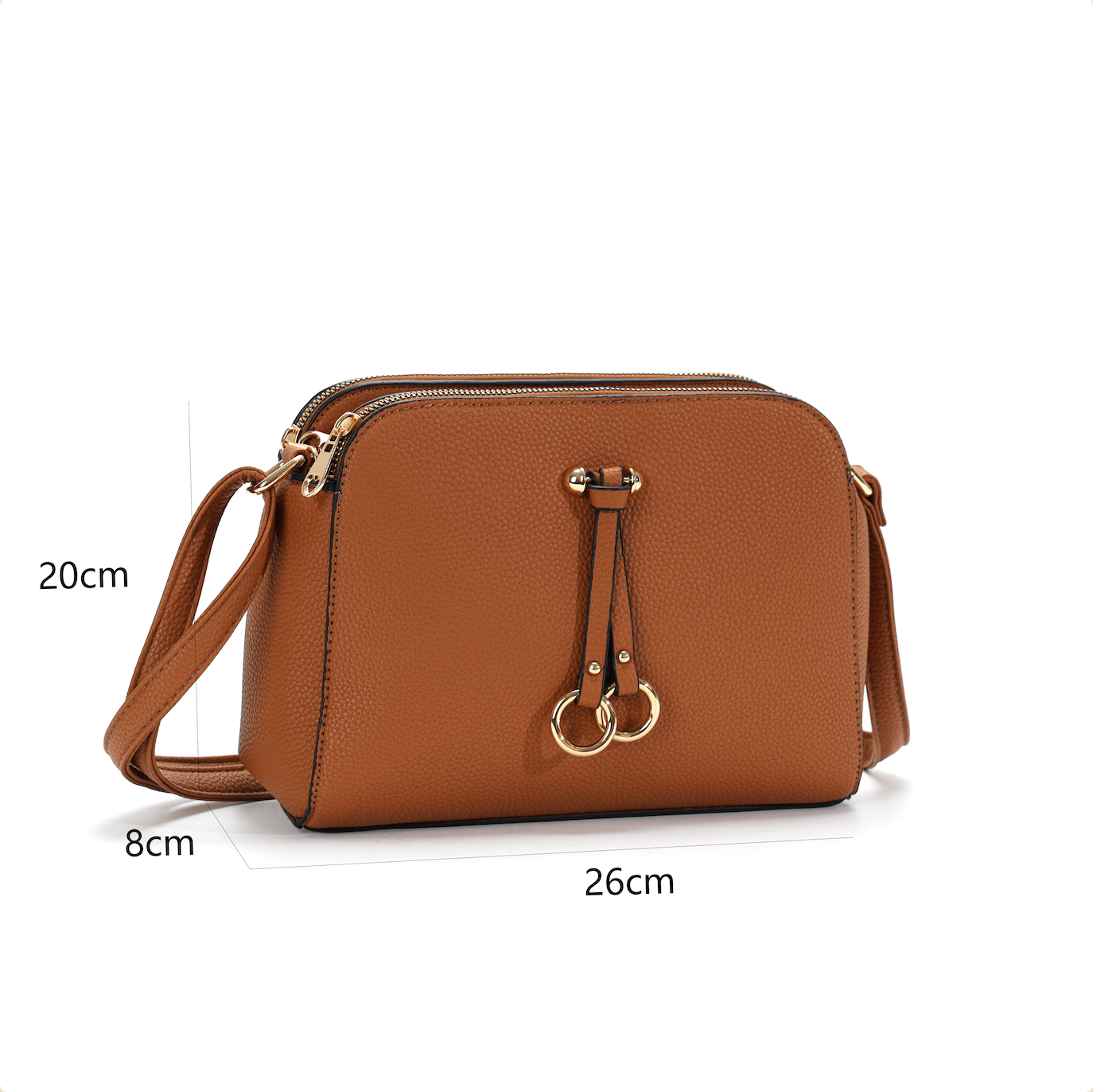 LYDC Crossbody Bag with Unique Design G1154