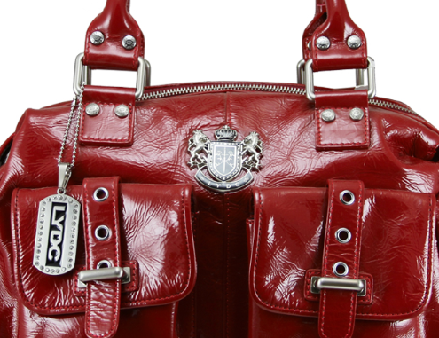 LYDC Real Leather Belt Style Handbag