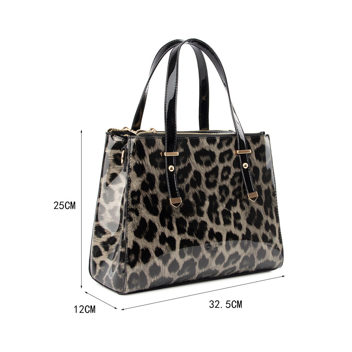 LYDC Leopard Pattern Handbag