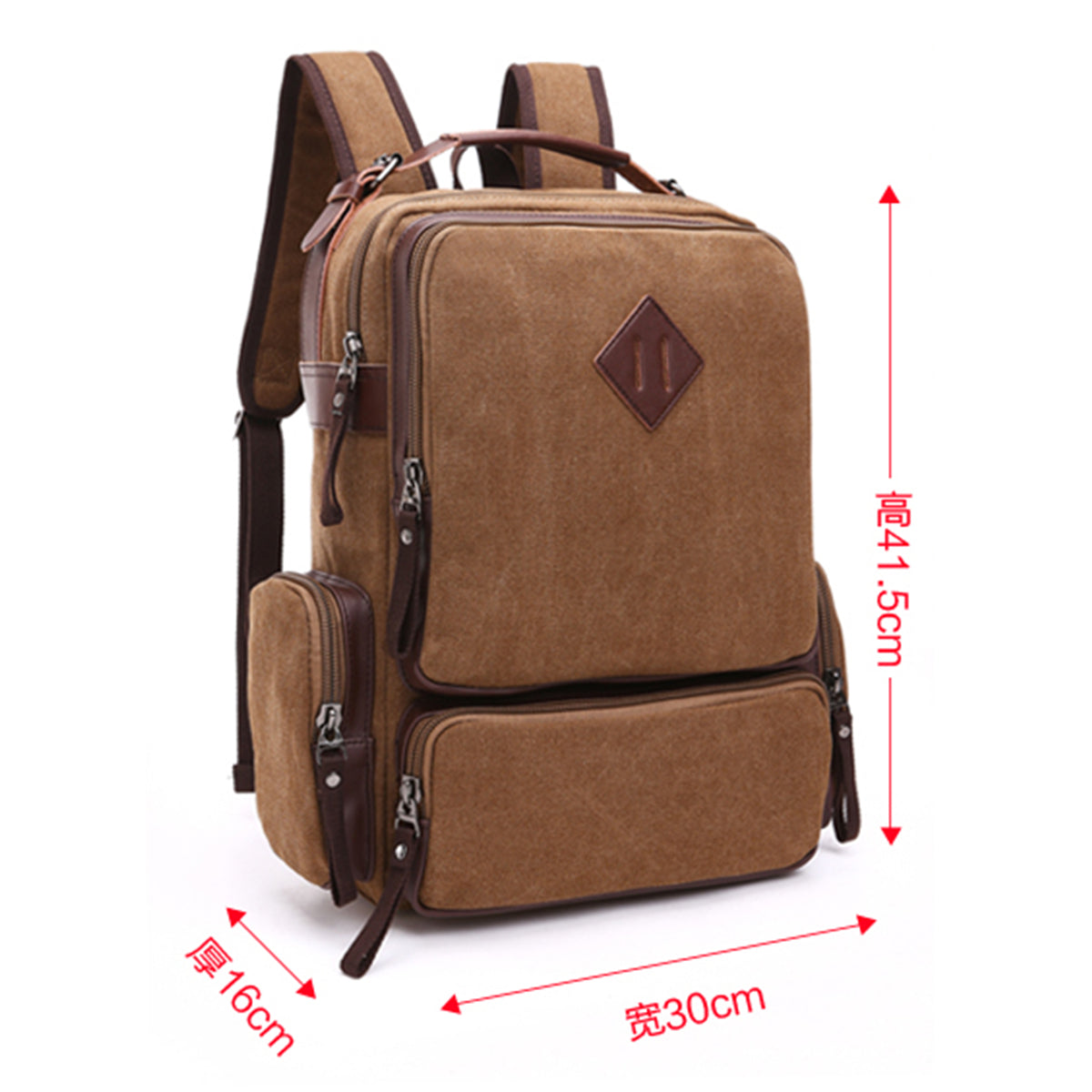 LYDC Laptop Medium Backpack Bag
