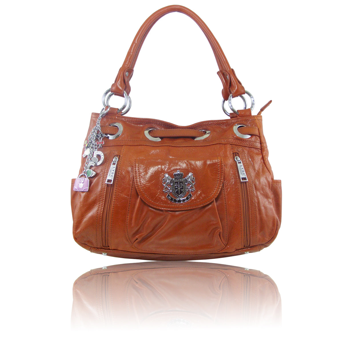 LYDC Real Leather Luxurious Handbag
